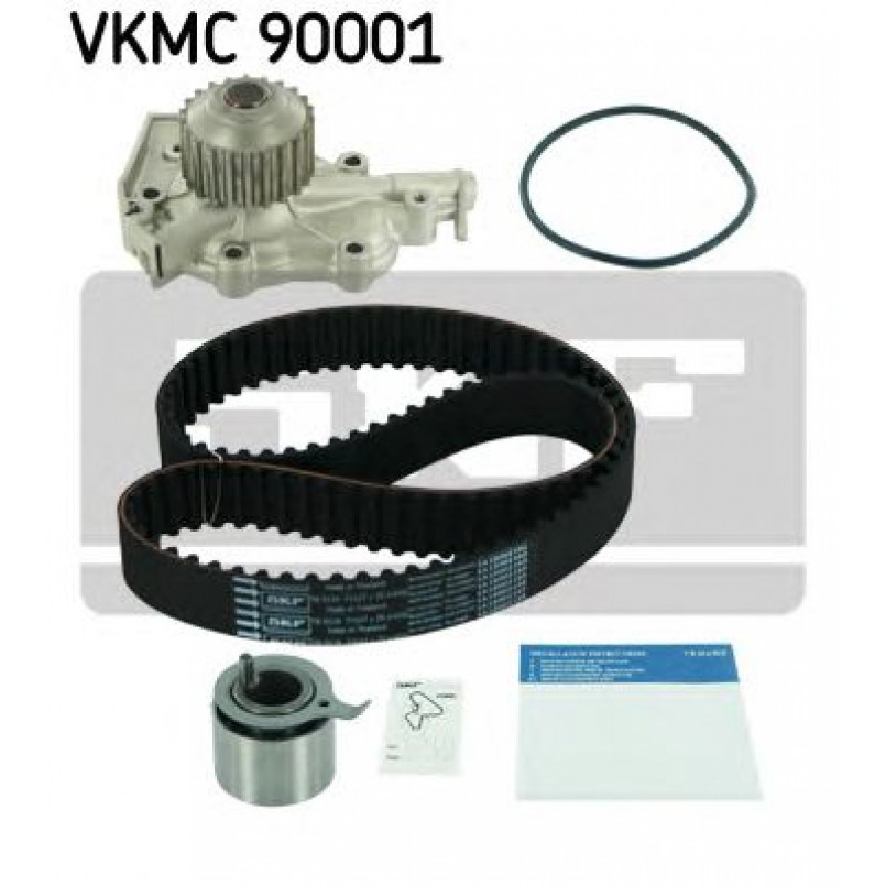 VKMC 90001 SKF - Насос охолоджуючої рідини + комплект зубчатого ремня